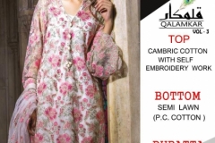 Qalamkar Vol 3 Cambric Cotton Juvi Fashion Suits 4