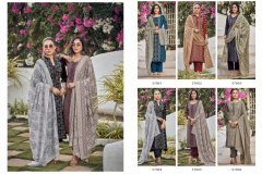 Radhika Fashion Azara Black Berry 3 Cotton Print Salwar Suits Collection Design 57001 to 57006 Series (10)