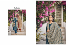 Radhika Fashion Azara Black Berry 3 Cotton Print Salwar Suits Collection Design 57001 to 57006 Series (5)