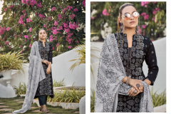 Radhika Fashion Azara Black Berry 3 Cotton Print Salwar Suits Collection Design 57001 to 57006 Series (6)