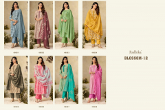 Radhika Fashion Azara Blossom Vol 12 Cotton Print Salwar Suits Colletion Design 49001 to 49008 Series (10)