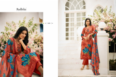 Radhika Fashion Azara Mussaret Vol 22 Pure Cotton Salwar Suit Collection 56001 to 56008 Series (10)
