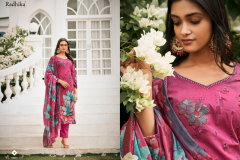 Radhika Fashion Azara Mussaret Vol 22 Pure Cotton Salwar Suit Collection 56001 to 56008 Series (3)