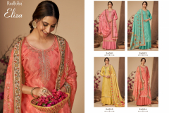 Radhika Fashion Eliza Pure Viscose Self Embroidered Salwar Suits Collection Design 26001 to 26004 Series (3)