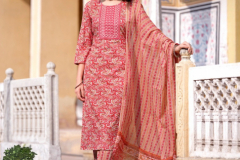 Radhika Lifestyle Cotton Kudi Vol 10 Cotton Kurti With Pant & Dupatta Collection Design 10001 To 10008 Series (3)