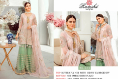 Ramsha Design R 221 Pakisthani Suits Design 221 to 223 4