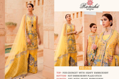 Ramsha Design R 277 Ramsha Vol 04 Georgette Pakisthani Suits Design 277 to 280 2