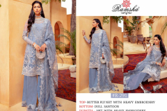 Ramsha Design R 291 Ramsha Vol 07 Georgette Net With Heavy Embroidery Pakisthani Suits 291 to 294 Series (8)