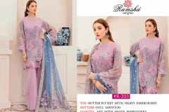 Ramsha Hits Design Pakisthani Suits Design No. R-203, 205, 207 2