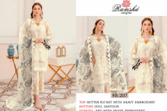 Ramsha Hits Design Pakisthani Suits Design No. R-203, 205, 207 - Copy