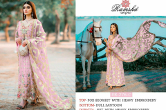 Ramsha R 276 NX Georgette Pakistani Salwar Suit Design 276-A to 276-D Series (4)