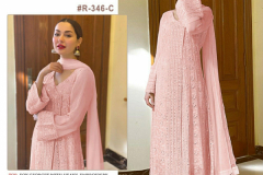 Ramsha R 346 Georgette Pakistani Salwar Suit Design 346B to 346E Series (2)