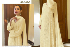 Ramsha R 346 Georgette Pakistani Salwar Suit Design 346B to 346E Series (4)
