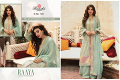 Ramsha Raaya Luxury Embroidery Jam Silk Design 101 to 105 4