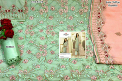 Ramsha Suit D No R 396 to R 398 Georgette Pakistani Salwar Suit (5)