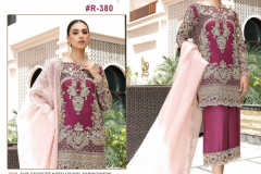 Ramsha Suit Vol 28 Designer Pakistani Salwar Suit Design R-377 to R-380 Series (5)