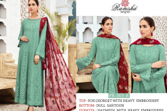 Ramsha Suits R-305 Nx Georgette Salwar Suit Design 305-A to 305-D Series (5)