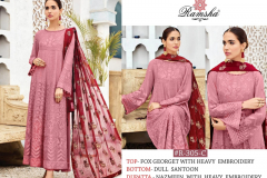 Ramsha Suits R-305 Nx Georgette Salwar Suit Design 305-A to 305-D Series (7)