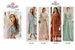 Ramsha Vol 8 Pakistani Designs 295-298 Series (2)