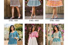 Rangjyot Asmita Pure Cotton Printed Long Tunic Collection Design 1001 to 1006 Series (17)