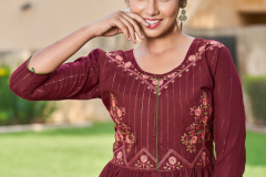 Rangjyot Gracia Vol 02 Cotton Embroidery Kurti Collection Design 1001 to 1008 Series (7)