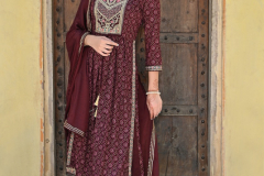 Rangoon Bandhej Naira Style Kurti With Bottom & Dupatta Collection Design 4421 to 4424 Series (16)