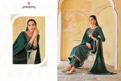 Rangoon Bandhej Naira Style Kurti With Bottom & Dupatta Collection Design 4421 to 4424 Series (23)