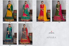 Rangoon By Kessi Fabrics Apsara Pure Viscose Jam Silk Design 2641 to 2646