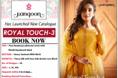 Rangoon By Kessi Fabrics Royal Touch Vol 03 Pure Bemberg Design 2681 to 2684 8