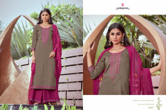 Rangoon By Kessi Fabrics Tyohaar Jam Silk Design 2541 to 2548 6