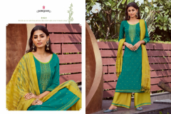 Rangoon By Kessi Fabrics Tyohaar Jam Silk Design 2541 to 2548 9
