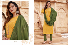 Rangoon Lotus Viscose Kurti With Bottom & Dupatta Design 3161 to 3166 Series (10)