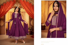 Rangoon Reva Rayon Anarkali Style Kurti With Bottom & Dupatta Collection Design 4321 to 4324 Series (5)