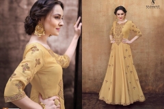 Rangriti Heavy Rayon Gown Sajawat Creation 4