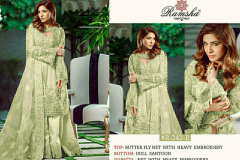 Ramsha R 242NX Butterfly Net Pakistani Salwar Suit Design 242-A to 242-D Series (3)