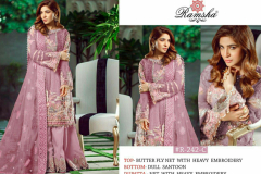 Ramsha R 242NX Butterfly Net Pakistani Salwar Suit Design 242-A to 242-D Series (4)