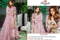 Ramsha R 242NX Butterfly Net Pakistani Salwar Suit Design 242-A to 242-D Series (6)