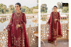 Rawayat By Damask X Rouche Vol 02 Faux Georgette Design 7002 to 7005 2