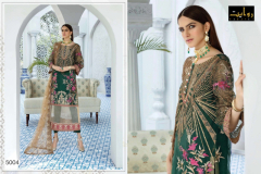 Rawayat Serene Premium Embroidery Heavy Georgette Design 5004 to 5009 5