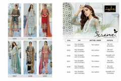 Rawayat Serene Premium Embroidery Heavy Georgette Design 5004 to 5009 8