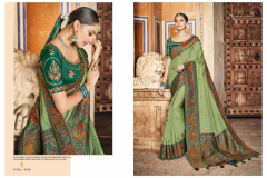 Resham Nakkashi Dola Silk Saree Design 4180 to 4188 19