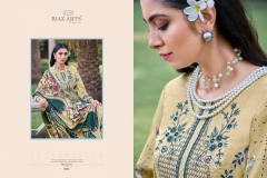 Riaz Arts Musafir Vol 6 Pure Karachi Lawn Cambric Digital Print Salwar Suit Collection 6001 To 6009 Series (11)