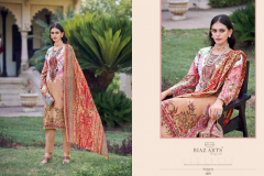Riaz Arts Musafir Vol 6 Pure Karachi Lawn Cambric Digital Print Salwar Suit Collection 6001 To 6009 Series (12)