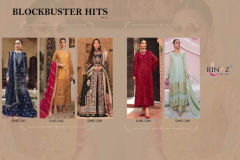 Rinaz Fashion Blockbluster Vol 17 Salwar Suit Design 1241 to 1245 Series (7)