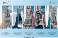 Rinaz Fashion Blockbuster Hits Vol 03 Pakisthani Suits Premium Collection Design 1096 to 1100