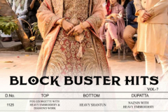 Rinaz Fashion Blockbuster Vol 07 Pakisthani Suits Premium Collection Design 01 to 05