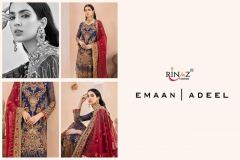 Rinaz Fashion Emaan Adeel Vol 02 Bridal Collection Design No. 3801 to 3806 2