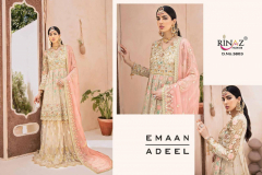 Rinaz Fashion Emaan Adeel Vol 02 Bridal Collection Design No. 3801 to 3806 6
