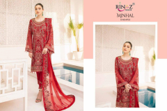 Rinaz Fashion Minhal Vol 03 Premium Collection Pakisthani Suits Design 4701 to 4704 4