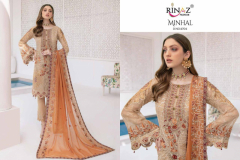 Rinaz Fashion Minhal Vol 03 Premium Collection Pakisthani Suits Design 4701 to 4704 7